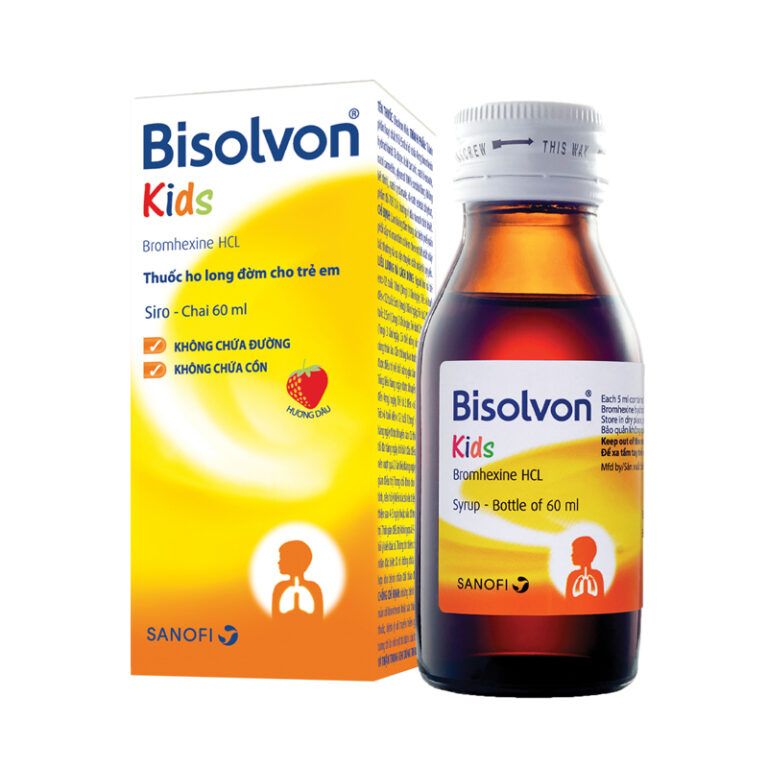 Bisolvon siro: Thuốc tiêu đờm hiệu quả cho trẻ em và người lớn
