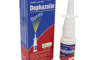 Dophazolin - Thuốc xịt mũi hiệu quả cho viêm mũi dị ứng và viêm xoang
