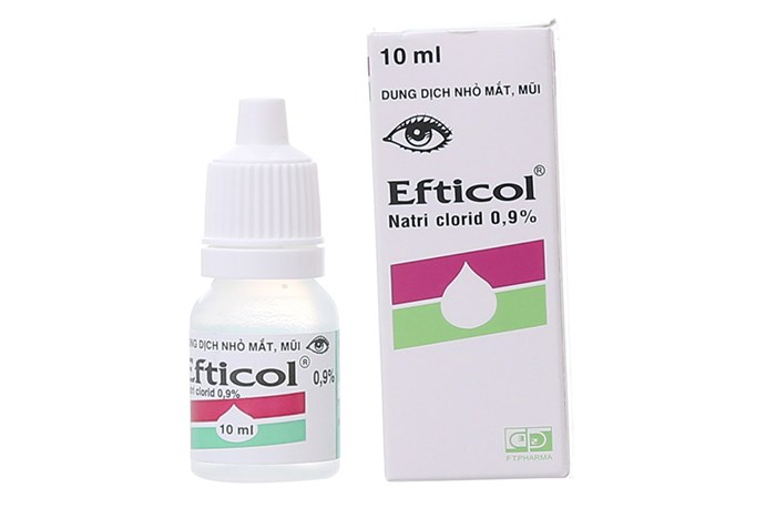 Efticol - Thuốc nhỏ mắt và mũi an toàn cho cả trẻ sơ sinh