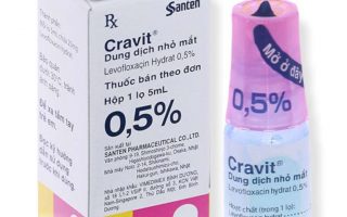 Thuốc nhỏ mắt Cravit: Công dụng, cách dùng và những điều cần lưu ý