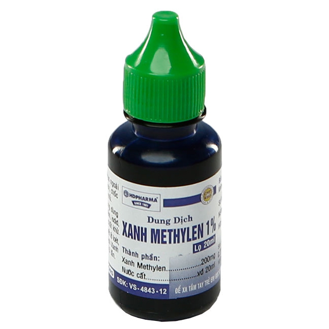 Thuốc xanh methylen: Công dụng, cách dùng và những điều cần lưu ý
